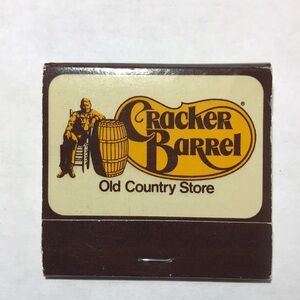 Cracker Barrel Resturant Country Store Matchbook